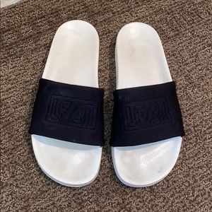 LF black and white slides
